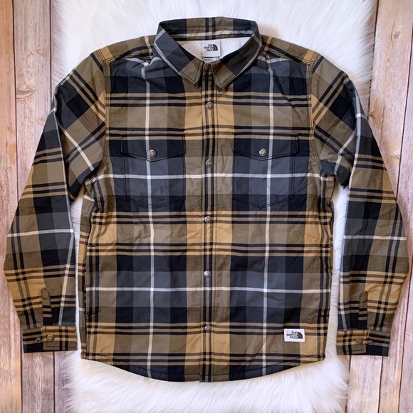 north face men's campshire shirt jacket